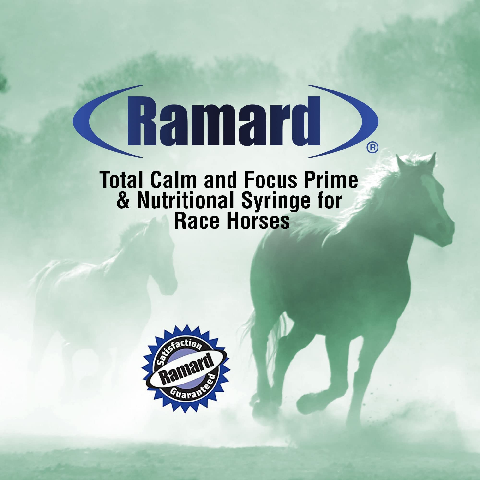 Ramard Total Calm and Focus for Horses Supplement - Magnesium & Calming Formula for Horse Show, Training, Performance Mental Ale